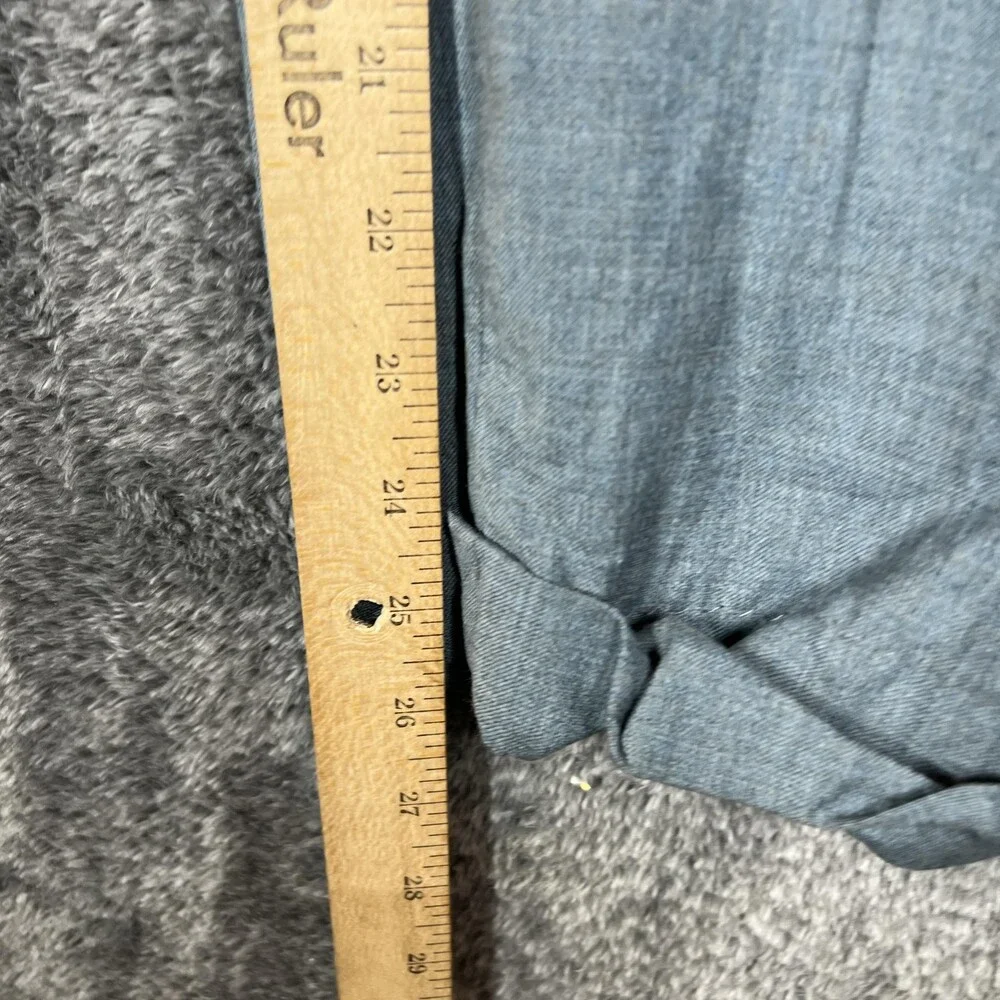 Pendleton Pants Mens 30x26 Gray Tweed Wool Dress Pants Pleated Cuffed Relaxed